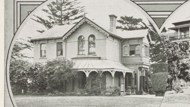 historic photograph of cotter house 2 st vincent avenue remuera grand auckland mansion