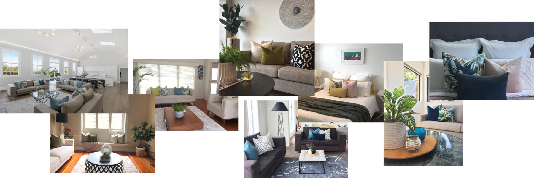 best auckland home staging modern contemporary colourful home styling bedrooms and lounges with designer accessories