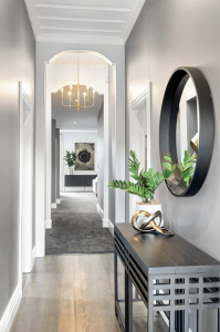 Grey tone entrance way / hallway 